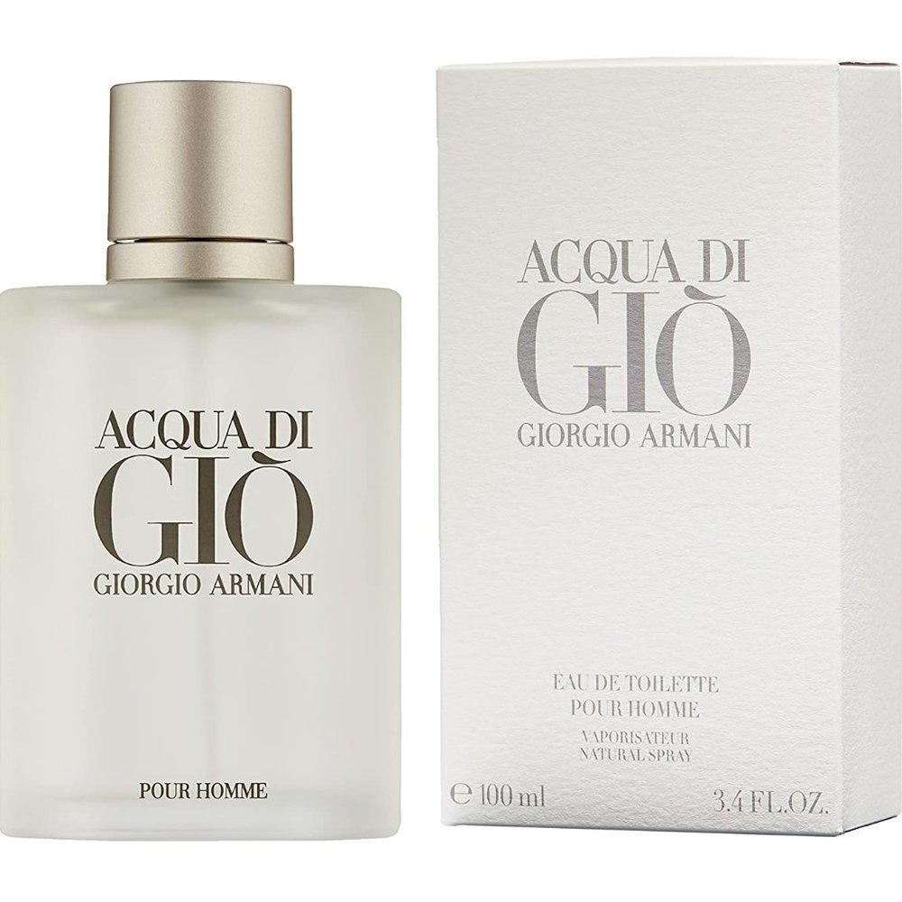 Acqua Di Gio By Giorgio Armani for Men, Eau De Toilette Spray 3.4 Fl Oz